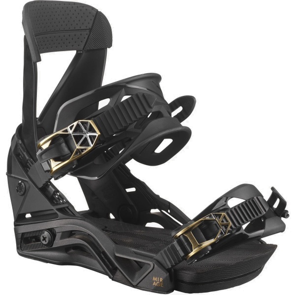 Vázání na snowboard Salomon Mirage Black L41776900