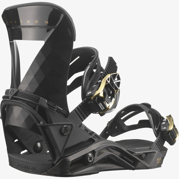 Vázání na snowboard Salomon Mirage Black L41776900