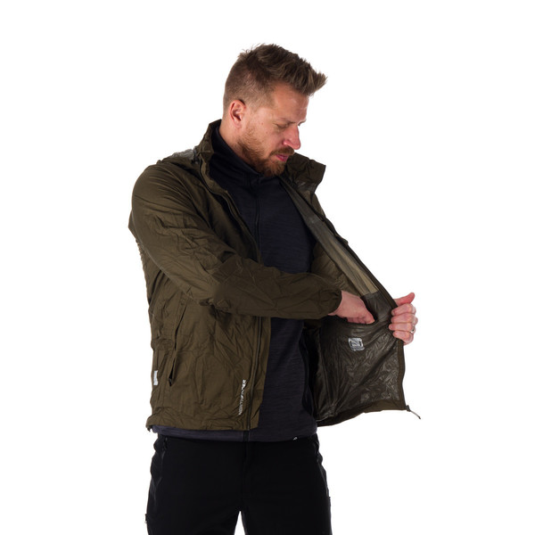 Sbalitelná bunda Northfinder Northkit BU-32682SII 4531 Arrny 25/26