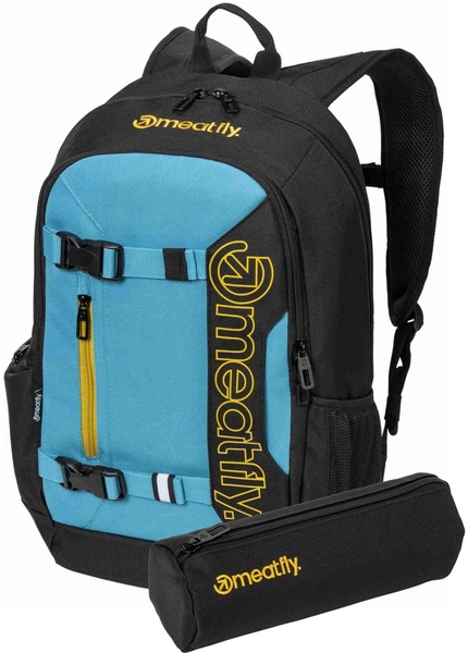 Batoh Meatfly Basejumper Sky Blue/Yellow 22 L + penál zdarma 25/26