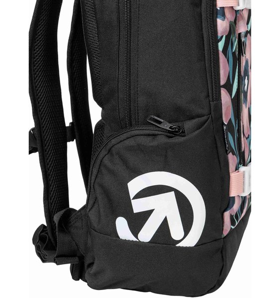 Batoh Meatfly Basejumper Pink Flowers 22 L + penál zdarma 25/26