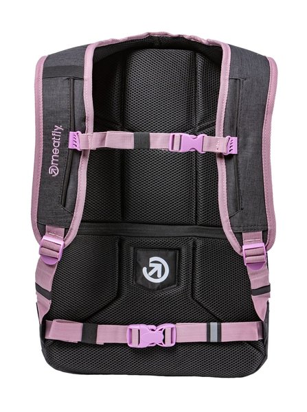 Batoh Meatfly Exile Pink/Charcoal Heather 24 L + penál zdarma 25/26