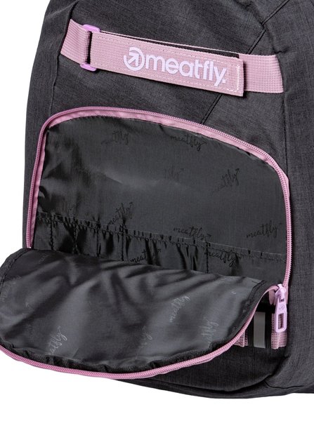 Batoh Meatfly Exile Pink/Charcoal Heather 24 L + penál zdarma 25/26