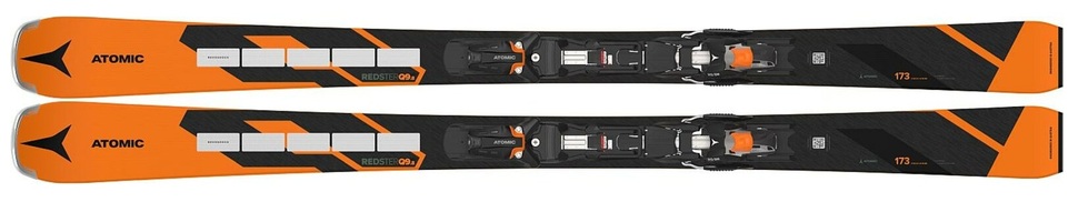 Lyže Atomic Redster Q9.8 Revoshock S RVSK + X 12 GW Black/Orange 24/25