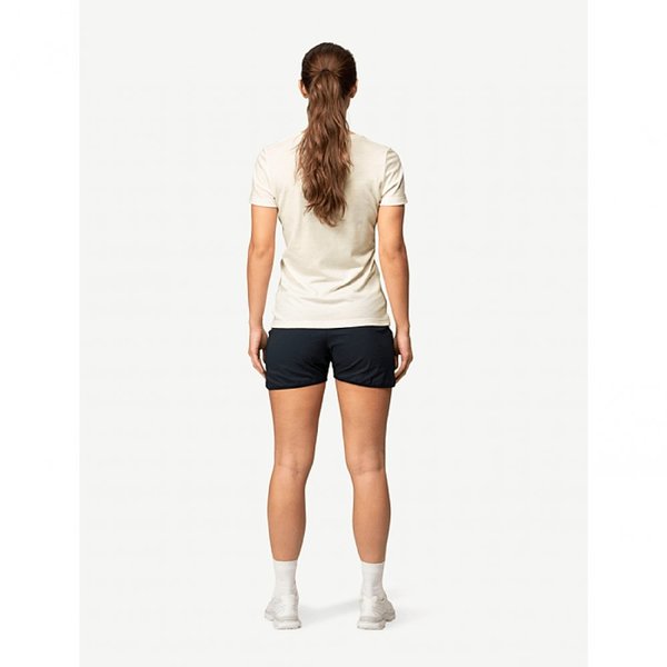 Dámské merino triko Devold Classic Flowers Tee WMN White GO 180 290 F 001A 25/26