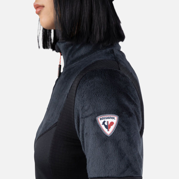 Dámská mikina Rossignol Diretta Full Zip Fleece Black RLNWL02-200 25/26