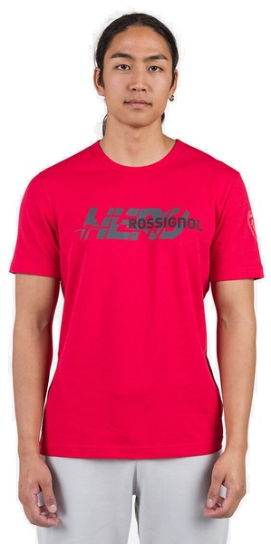 Pánské triko Rossignol New Hero Graphic Tee Sports Red RLNMY01-301 25/26