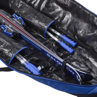 Vak na lyže Salomon Skitrip 1 Pair Padded 195 Race Blue LC2157000 