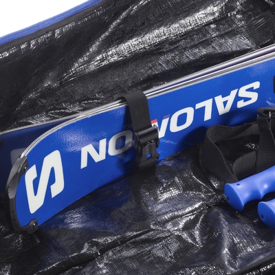 Vak na lyže Salomon Skitrip 1 Pair Padded 195 Race Blue LC2157000 