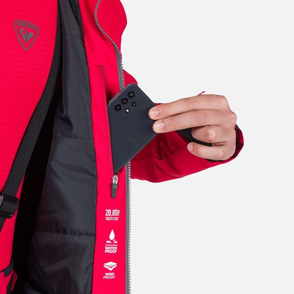 Pánská bunda Rossignol Strawpile Ski Jacket Men's Sports Red RNLMJ11-301 25/26