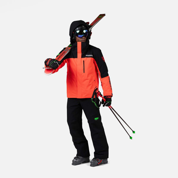 Pánské lyžařské kalhoty Rossignol Hero Blackside Insulated Ski Pants Men´S Black RLOMP07-200 25/26
