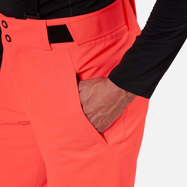 Pánské lyžařské kalhoty Rossignol Hero Blackside Insulated Ski Pants Men´S Neon Red RLOMP07-316 25/26