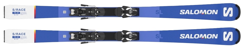 Dětské závodní lyže Salomon S/Race FIS Jr SL + Salomon N10