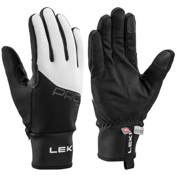 Dámské rukavice na běžky Leki PRC ThermoPlus Women Black/White 652912302 25/26