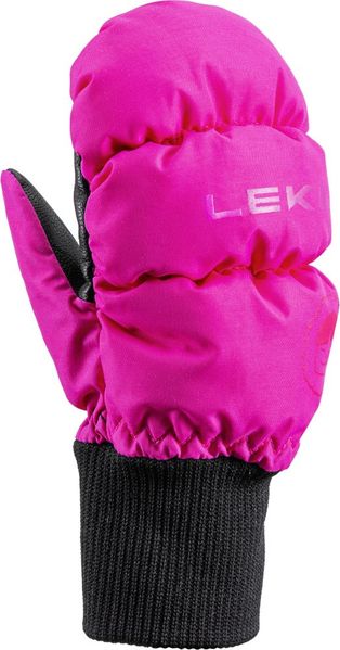 Dětské rukavice Leki Little Eskimo Mitt Short Pink 653802403 25/26