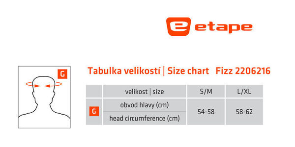 Funkční čepice Etape FIZZ černá/žlutá fluo 2206216 25/26