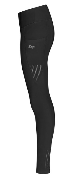 Dámské zateplené legíny Etape Rebecca černá/reflex 2127511 25/26