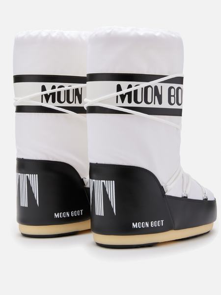 Zimní boty Moon Boot Icon Nylon-NA02 Black/White 80D1400440 25/26