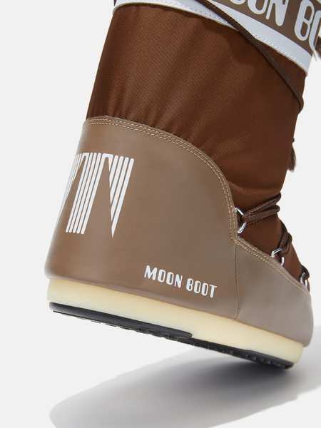 Zimní boty Moon Boot Icon Nylon-M005 Shitake Brown 80D1400440 25/26