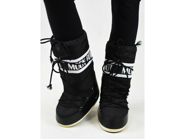 Dámské zimní boty Moon Boot Icon Nylon 001 Black 25/26