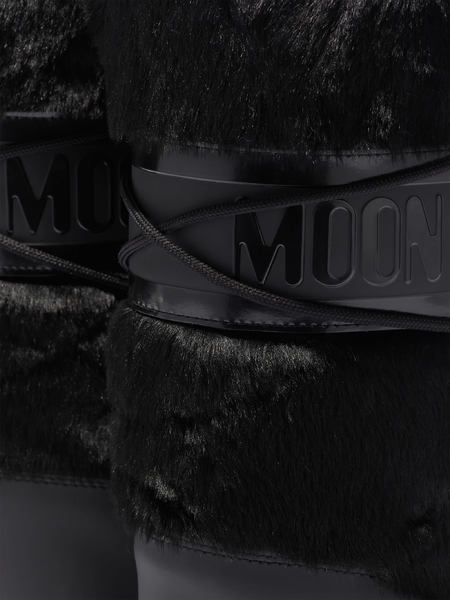Dámské zimní boty Moon Boot Icon Faux-Fur-N001 Black 80D1408900 25/26