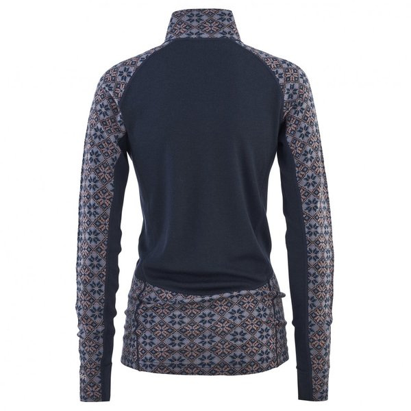Dámské funkční triko se stojáčkem Rose Light Baselayer Half Zip 100% Merino 611363 Royal 25/26