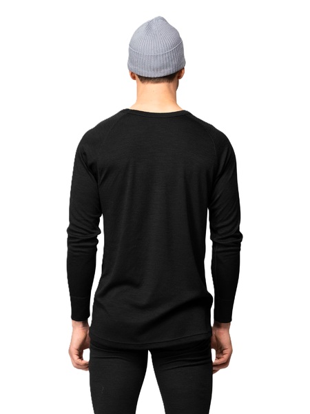 Pánské dvouvrstvé termo triko Devold Duo Active Merino 205 Shirt Man GO 237 224 A 952A Black 26/27