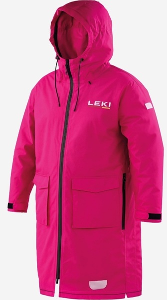 Dětská/juniorská lyžařská pláštěnka Leki Rain Coat WCR Pro Junior Pink 35824201 25/26