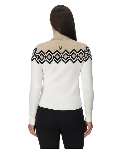 Dámský svetr Spyder Stellar Ski Sweater White 38B073501-Wht 25/26