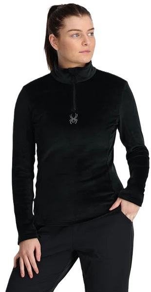 Dámská mikina Spyder Shimmer Bug 1/2 Zip Black 38B125310-BLK 25/26