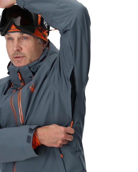 Pánská bunda Spyder Tripoint Jacket Slate Blue 38SA075420-SLB 25/26