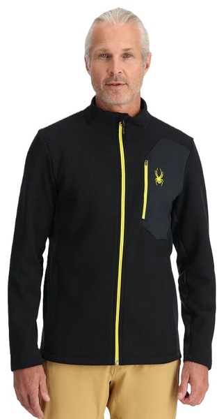 Svetr Spyder Bandit Jacket Black 38A485324-BLK4 25/26