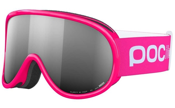 Dětské lyžařské brýle POC POCito Retina Fluorescent Pink/Partly Sunny Silver PC400679610 25/26
