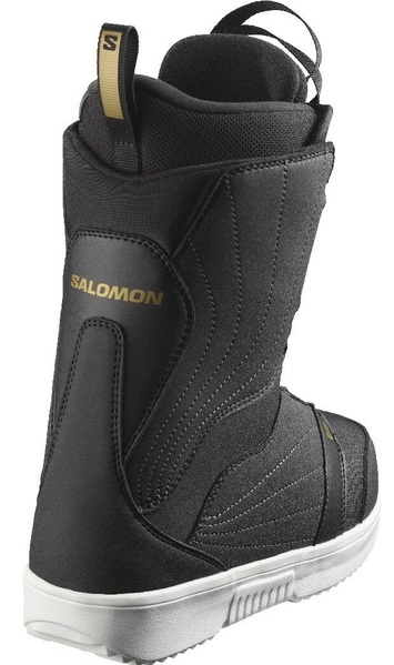 Dámské snowboardové boty Salomon Pearl BOA Black/White/Gold L41703900 25/26