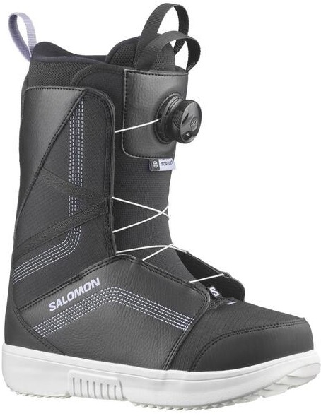 Dámské snowboardové boty Salomon Scarlet BOA Black/Persian Violet L47543000 25/26