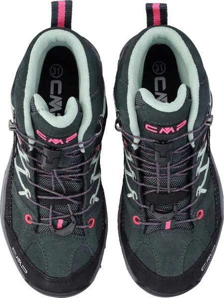Dětské kotníkové trekové boty CMP Kids Rigel Mid WP Trekking Lake-Gloss 3Q12944-10FP 25/26