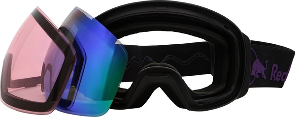 Brýle Red Bull Spect JON-06GR2 Black/Brown/Green Mirror + bonus Lens Light Pink 25/26