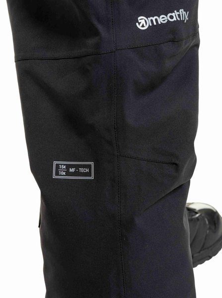Dětské chlapecké snowboardové kalhoty Meatfly Junior Black 25/26