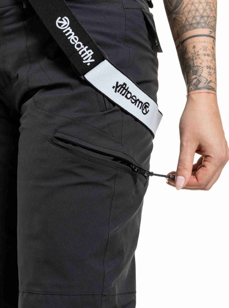 Dámské snowboardové kalhoty Meatfly Foxy Black 25/26