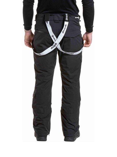 Pánské snowboardové kalhoty Meatfly Ghost Black/Black 25/26