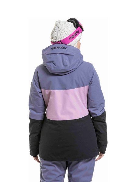 Dámská bunda Meatfly Kirsten  Black/Purple Light 25/26