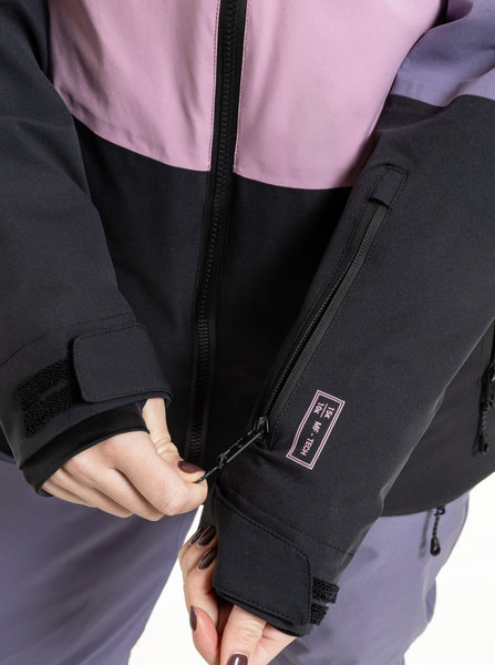 Dámská bunda Meatfly Kirsten  Black/Purple Light 25/26