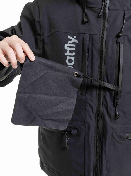 Dětská chlapecká bunda Meatfly Bangito Black 25/26