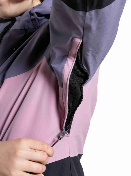 Dětská dívčí bunda Meatfly Deliah Black/Purple Light 25/26