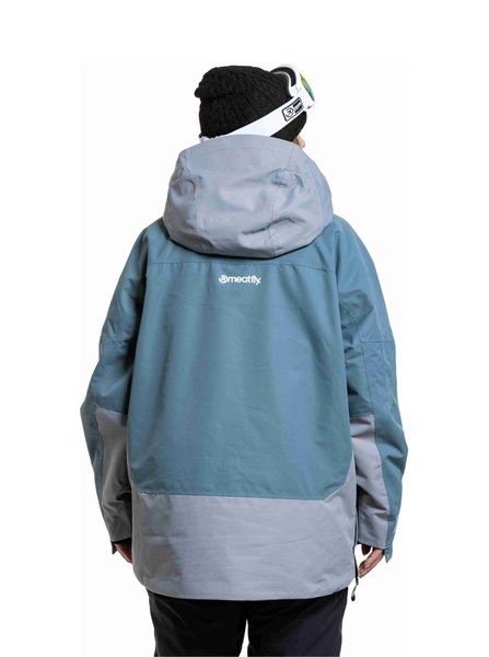 Zimní bunda Unisex Meatfly Maddie Blue Sea/Silver 25/26