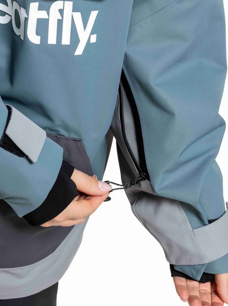 Zimní bunda Unisex Meatfly Maddie Blue Sea/Silver 25/26