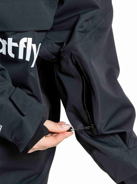 Zimní  bunda Unisex Meatfly Maddie Black 25/26