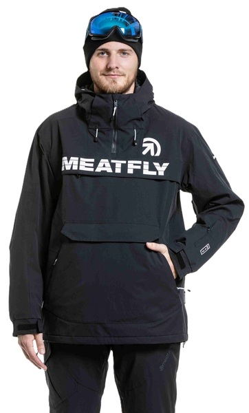 Pánská bunda Meatfly Zenith Black-Black 25/26