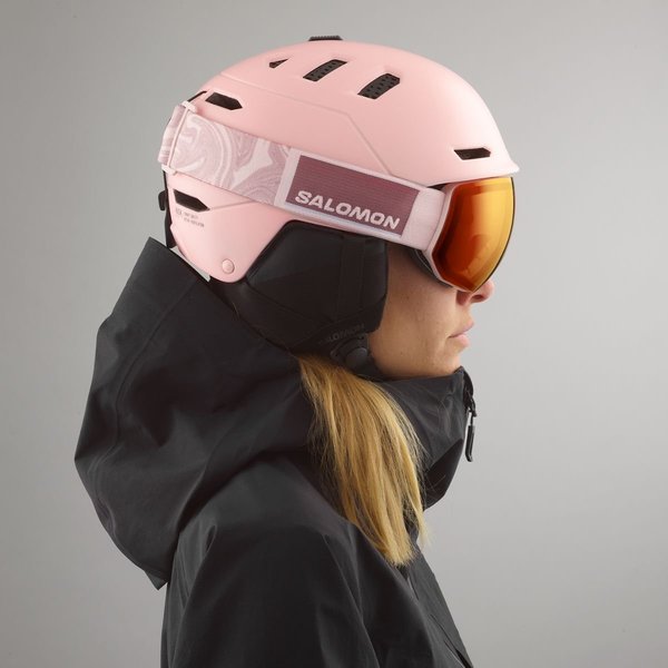 Lyžařská helma Salomon Husk Pro Mips L47611700 Heavenly Pink 25/26