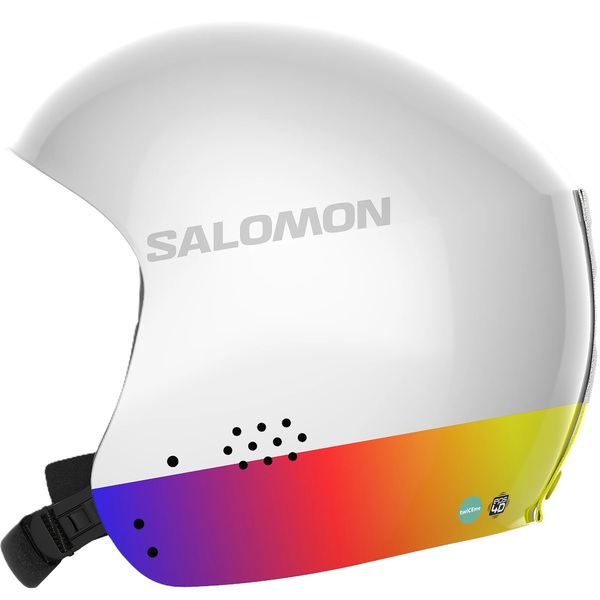 Lyžařská helma Salomon S/Race Fis Injected White Gradient L47345800 25/26